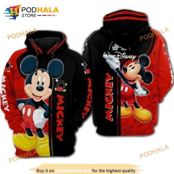 Disney Mickey Mouse Lover 3d Hoodie