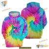 Distracted By Unicorn Tie Dye Unisex Print All 3D Christmas Hoodie