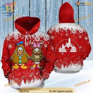 Donald & Daisy Xmas Costume Hoodie