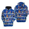 Donald Duck Christmas Disney Cartoon Clothing Men Women Kids 3D Hoodie