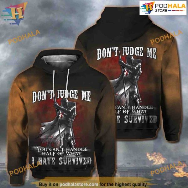 Don’t Judge Me All Over Printed 3D Hoodie Sweatshirt