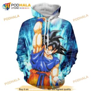 Dragon Ball Goku Anime 3D Hoodie Sweatshirt