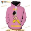 Dragon Ball Tfs Vegeta I’m Adorable Anime 3D Hoodie Sweatshirt