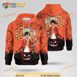 Dragon Ball Z Halloween Anime 3D Hoodie Sweatshirt