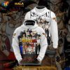 Dragon Ball Z Saiyan Gang Over Print Anime 3D Hoodie Sweatshirt