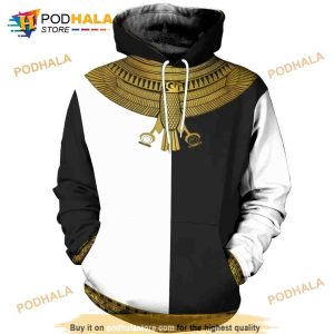 Egyptian Horus Aop Unisex 3D Hoodie Sweatshirt