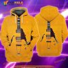 Electric Guitar 3D Hoodie Sweatshirt