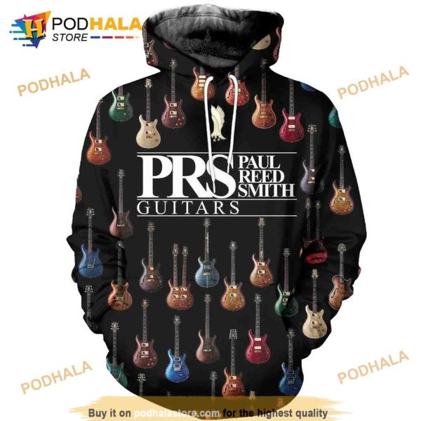 Electric Guitar Gift Aop All Over Printed Unisex 3D Hoodie Sweatshirt