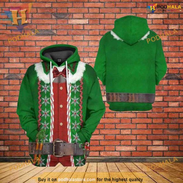 Elf-Tastic 3D Christmas Hoodie