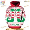 Elfie Selfie 3D Christmas Hoodie