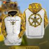 Every Little Thing Is Gonna Be Alright Bee Peace Sunflowers Hippie 3D Hoodie