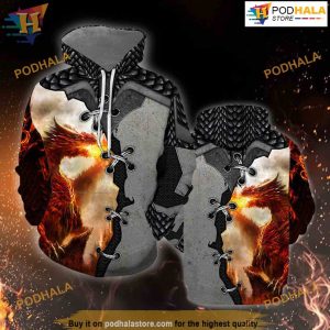 Fire Dungeon Dragon Fantasy All Over Printed 3D Hoodie Sweatshirt