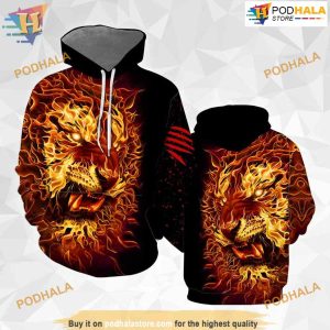 Firer Tiger All Over Printed 3D Hoodie Sweatshirt