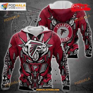 Football Atlanta Falcons New Transformer 2023 NFL Hoodie 3D