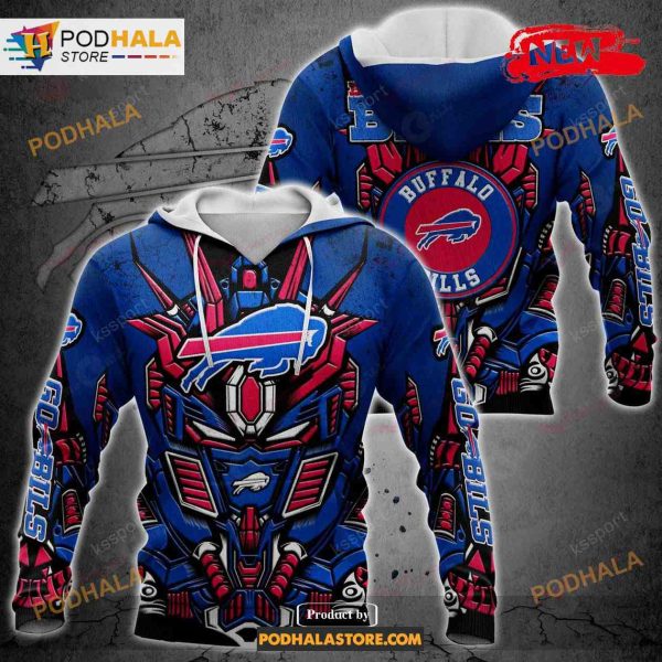 Football Buffalo Bills New Transformer 2023 NFL Hoodie 3D