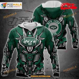 Football New York Jets New Transformer 2023 NFL Hoodie 3D