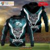 Football Philadelphia Eagles Special Skull Style NFL Hoodie 3D