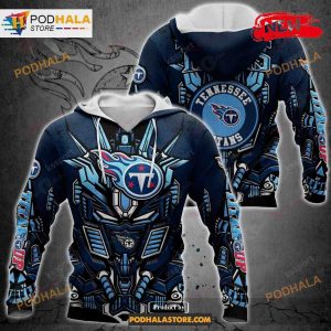 Football Tennessee Titans New Transformer 2023 NFL Hoodie 3D