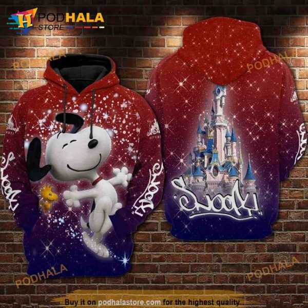 For Snoopy Lovers The Walt Disney Company 3D Hoodie Sweatshirt