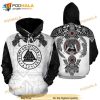 For The Vikings Lovers Wolf Icon 3D Hoodie Sweatshirt