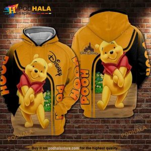 For Winnie The Pooh Lovers Shy 3D Hoodie