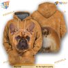 French Bulldog All Over Printed Dog 3D Hoodie Sweatshirt Shirt