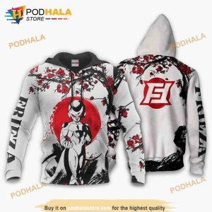 Frieza Dragon Ball Anime Manga 3D Hoodie Sweatshirt