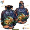 Frog Flower Print All 3D Christmas Hoodie