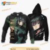 Fubuki Anime Manga One Punch Man 3D T Shirt Hoodie