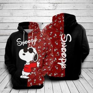 Funny Snoopy Lover 3D Hoodie Sweatshirt