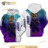 Galaxy Baby Groot Star Wars 3D Hoodie Sweatshirt