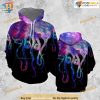 Galaxy Octopus All Over Printed 3D Hoodie Sweatshirt