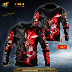 Ghost Dragon Skull Personalized 3D Hoodie Sweatshirts