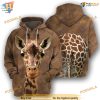 Giraffe Full All Over Printed Funny Animal 3D Hoodie Sweatshirt