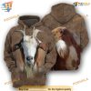 Goat Animal Costume Full All Over Printed 3D Hoodie Sweatshirt