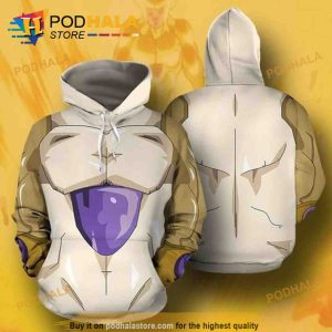 Golden Frieza 3D For Men For Women All Over Printed Hoodie