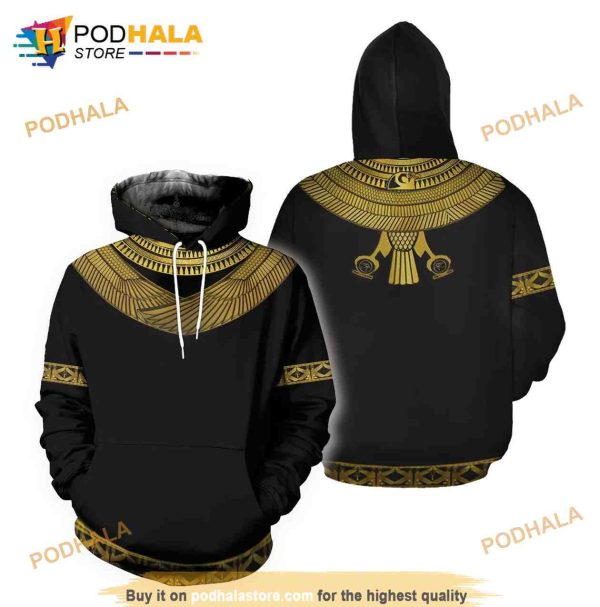 Golden Heru Gift Aop Unisex 3D Hoodie Sweatshirt