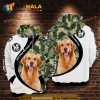 Golden Retriever All Over Printed 3D Hoodie Sweatshirt