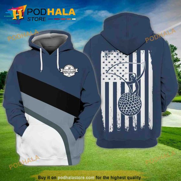 Golf Club 3D Hoodie Sweatshirt