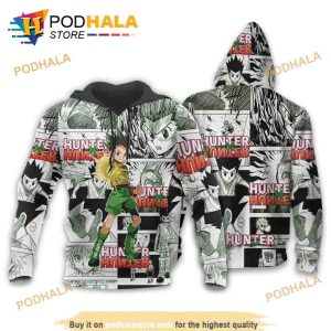 Gon Freecss Anime Manga Hunter X Hunter 3D Hoodie Sweatshirt