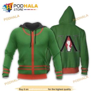 Gon Freecss Hunter X Hunter Anime Manga 3D Hoodie Sweatshirt