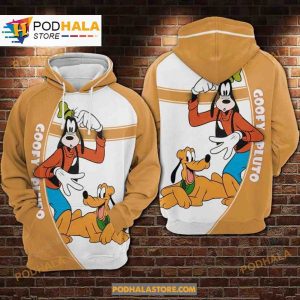 Goofy And Pluto Sweatshirt 3D Hoodie