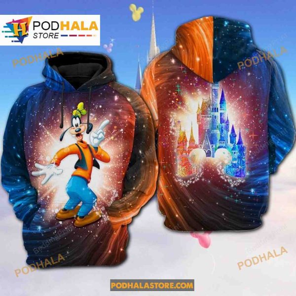 Goofy Castle Sweatshirt 3D Hoodie