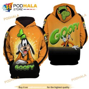 Goofy Disney AOP Unisex 3D Hoodie For Christmas 2023