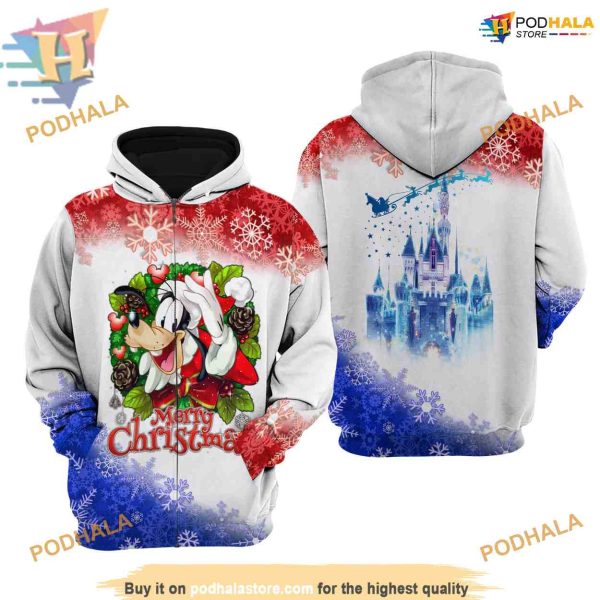 Goofy Holiday Graphic Hoodie