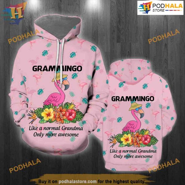 Grammingo All Over Printed 3D Hoodie Sweatshirt