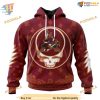 Grateful Dead Inspired NHL Arizona Coyotes Hoodie 3D