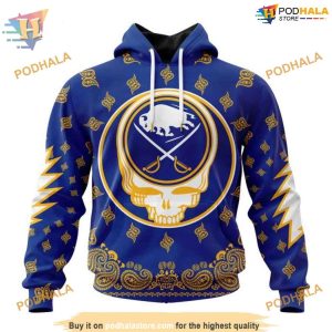 Grateful Dead Special Design NHL Buffalo Sabres 3D Hoodie Unique Apparel