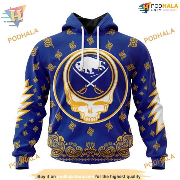 Grateful Dead Special Design NHL Buffalo Sabres 3D Hoodie Unique Apparel