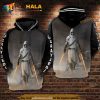 Gray Jedi All Over Printed Star Wars 3D Hoodie Sweatshirt